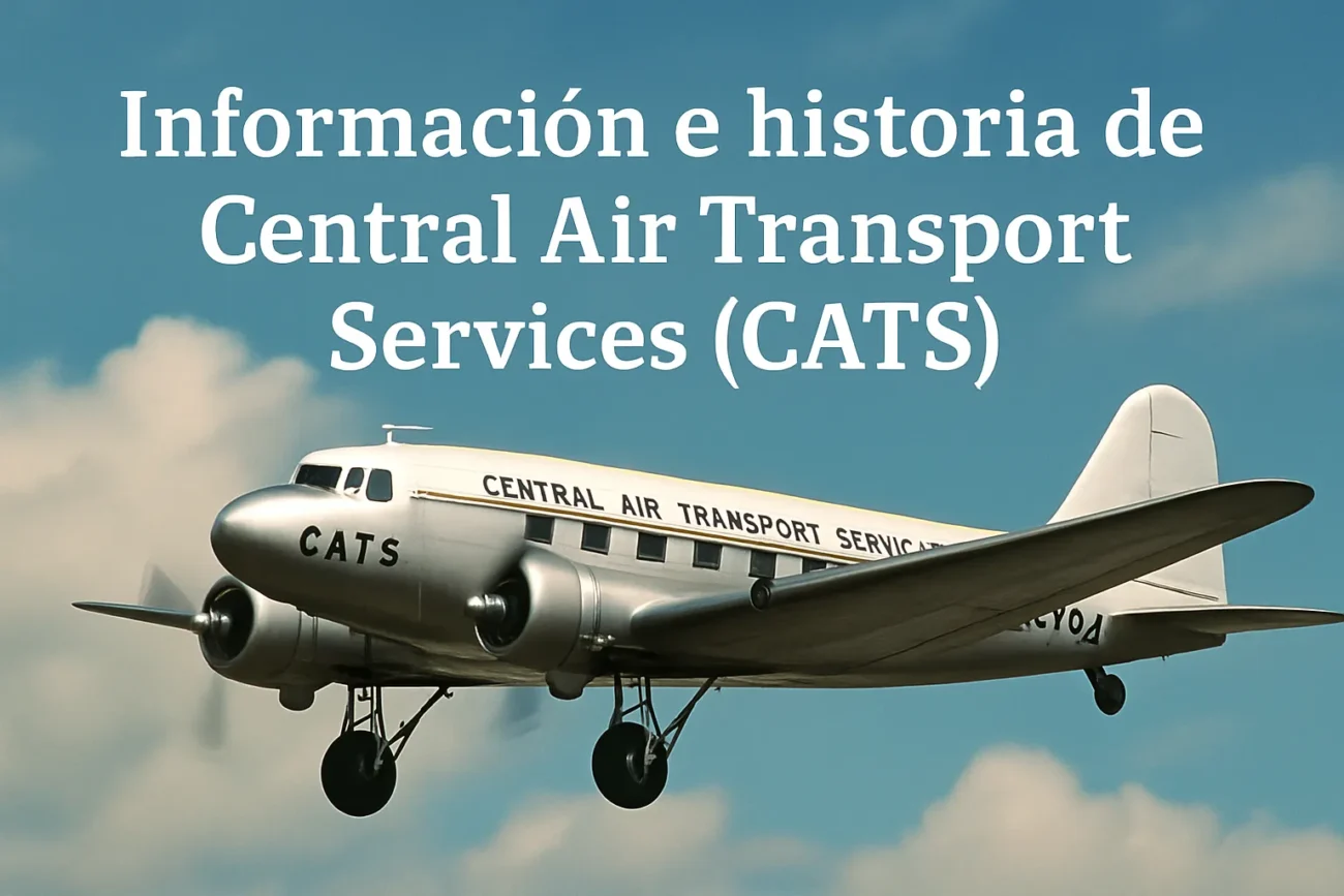 Informacion-e-historia-de-Central-Air-Transport-Services-CATS - Pulso Turistico Información e historia de Central Air Transport Services (CATS)