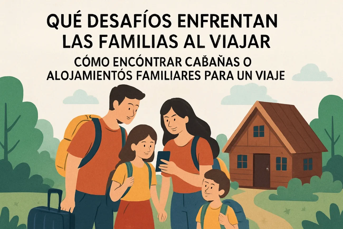 que-desafios-enfrentan-las-familias-al-viajar-con-Como-encontrar-cabanas-o-alojamientos-familiares-para-un-viaje - Pulso Turistico qué desafíos enfrentan las familias al viajar con Cómo encontrar cabañas o alojamientos familiares para un viaje