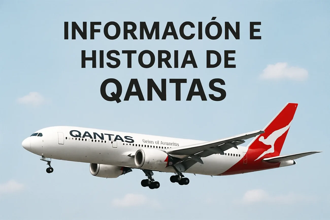 Informacion-e-historia-de-Qantas - Pulso Turistico Información e historia de Qantas