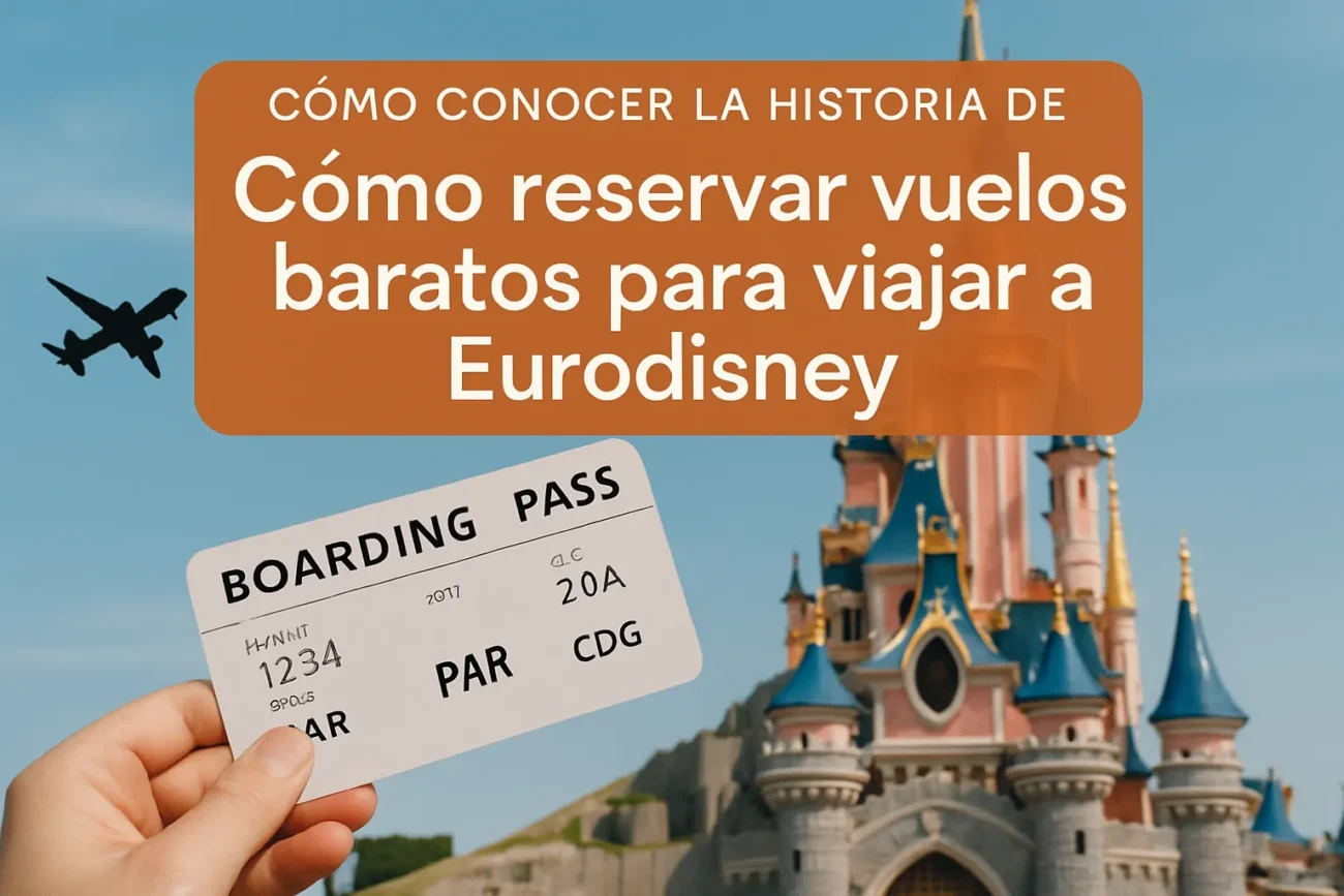 como-conocer-la-historia-de-Como-reservar-vuelos-baratos-para-viajar-a-Eurodisney - Pulso Turistico cómo conocer la historia de Cómo reservar vuelos baratos para viajar a Eurodisney