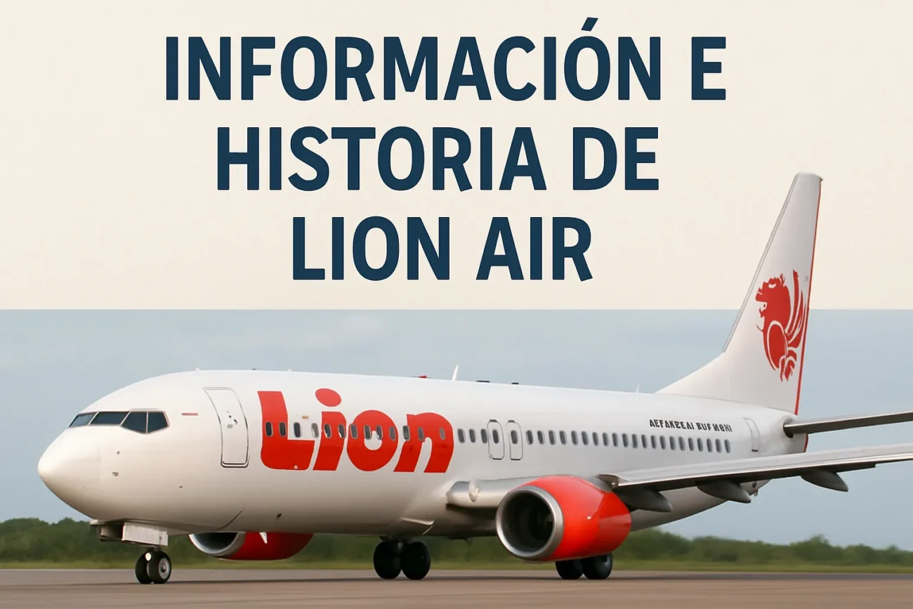 Informacion-e-historia-de-Lion-Air - Pulso Turistico Información e historia de Lion Air