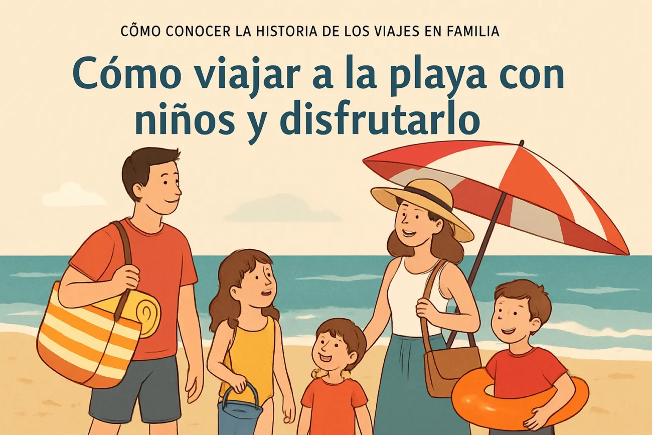 como-conocer-la-historia-de-los-viajes-en-familia-Como-viajar-a-la-playa-con-ninos-y-disfrutarlo - Pulso Turistico cómo conocer la historia de los viajes en familia Cómo viajar a la playa con niños y disfrutarlo