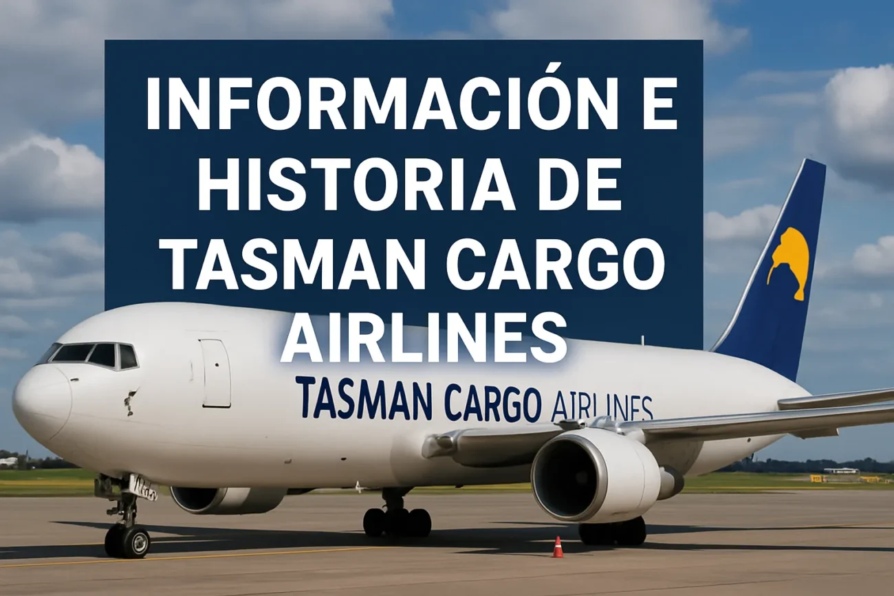 Información e historia de Tasman Cargo Airlines