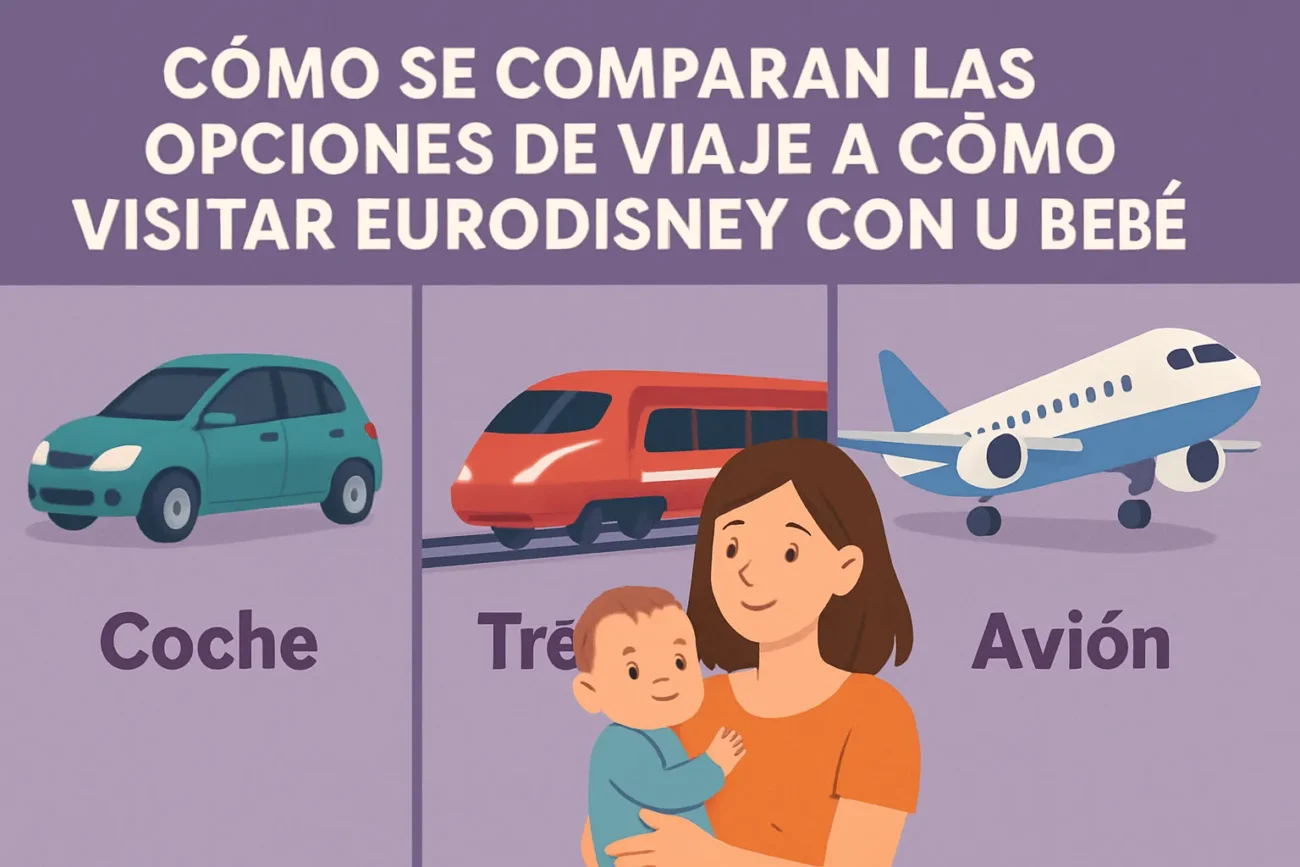 como-se-comparan-las-opciones-de-viaje-a-Como-visitar-Eurodisney-con-un-bebe - Pulso Turistico cómo se comparan las opciones de viaje a Cómo visitar Eurodisney con un bebé