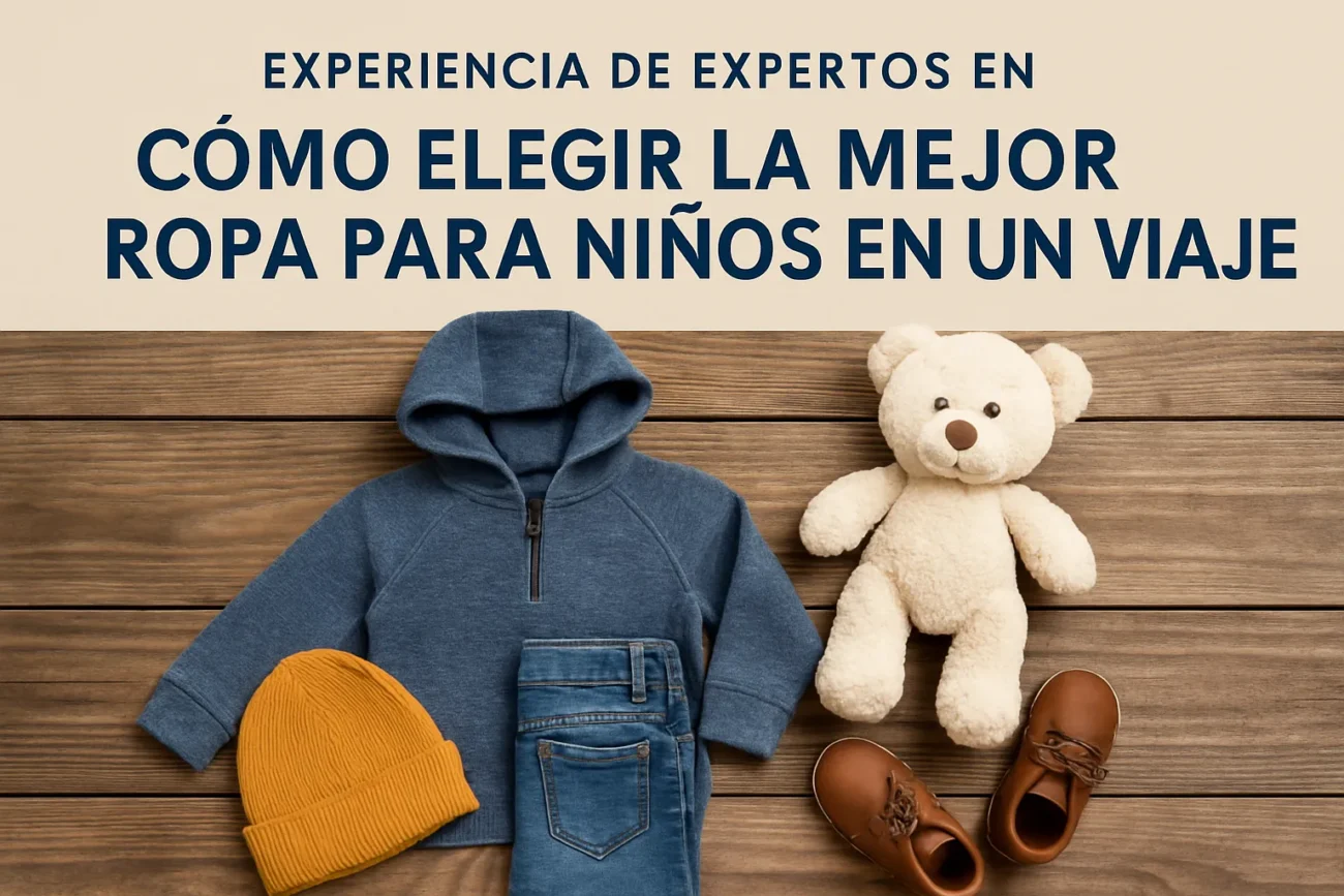 experiencia de expertos en Cómo elegir la mejor ropa para niños en un viaje