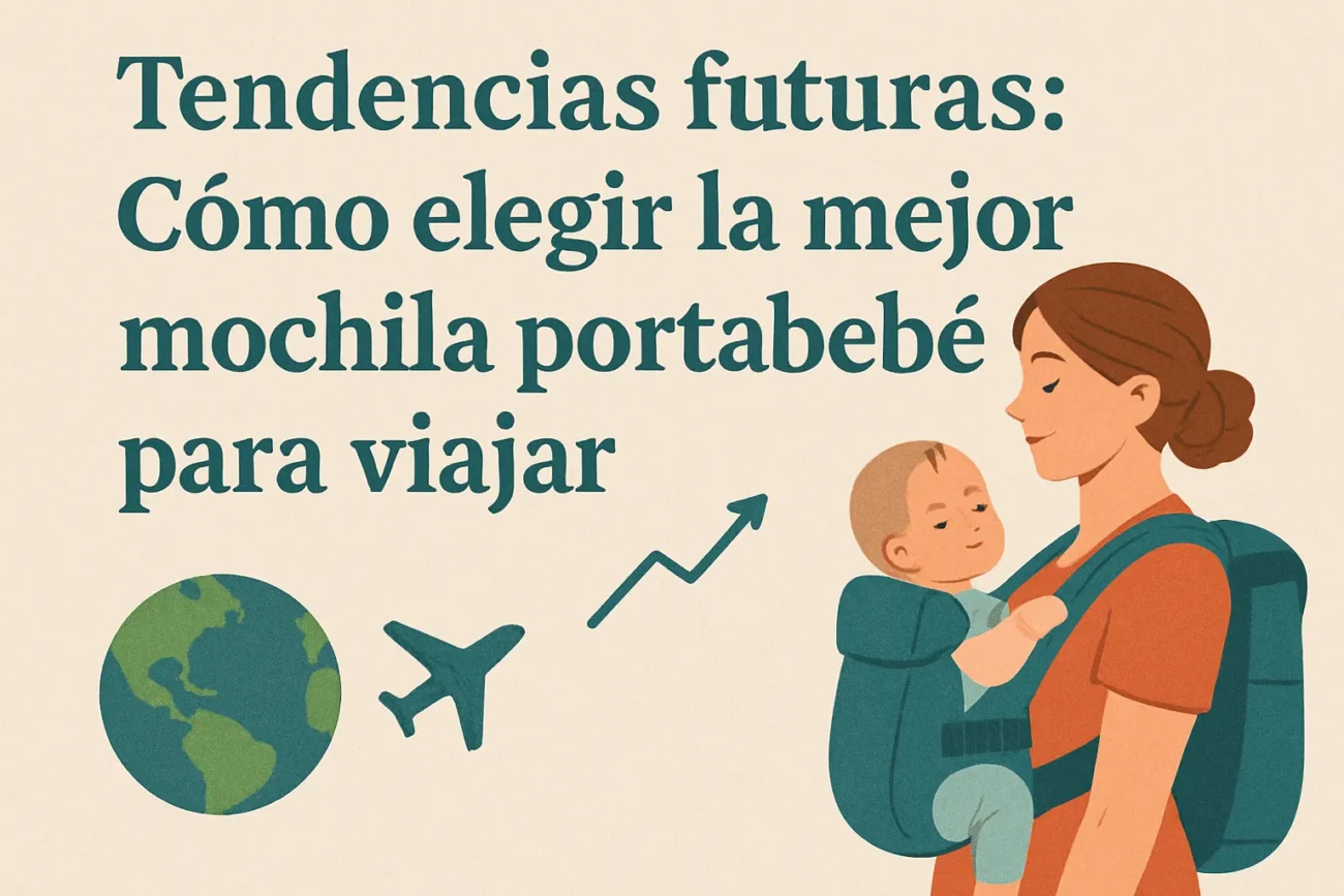 tendencias futuras en Cómo elegir la mejor mochila portabebé para viajar