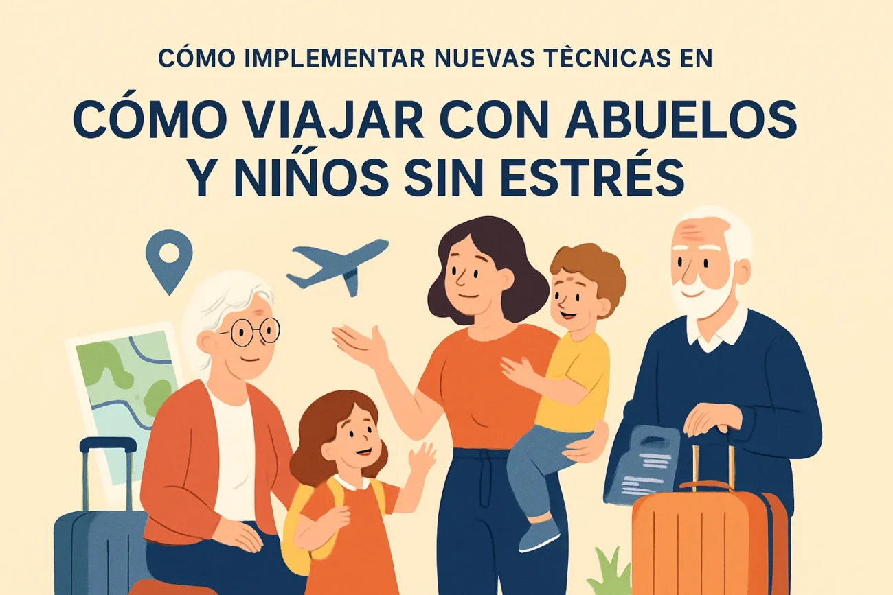 como-implementar-nuevas-tecnicas-en-Como-viajar-con-abuelos-y-ninos-sin-estres - Pulso Turistico cómo implementar nuevas técnicas en Cómo viajar con abuelos y niños sin estrés