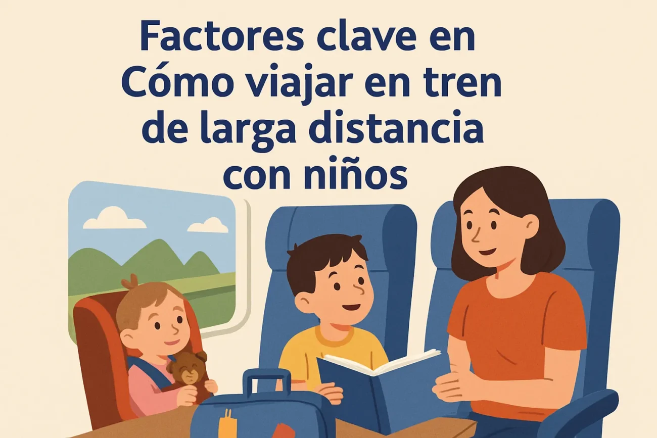 factores-clave-en-Como-viajar-en-tren-de-larga-distancia-con-ninos - Pulso Turistico factores clave en Cómo viajar en tren de larga distancia con niños