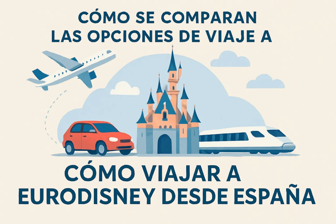 como-se-comparan-las-opciones-de-viaje-a-Como-viajar-a-Eurodisney-desde-Espana - Pulso Turistico cómo se comparan las opciones de viaje a Cómo viajar a Eurodisney desde España