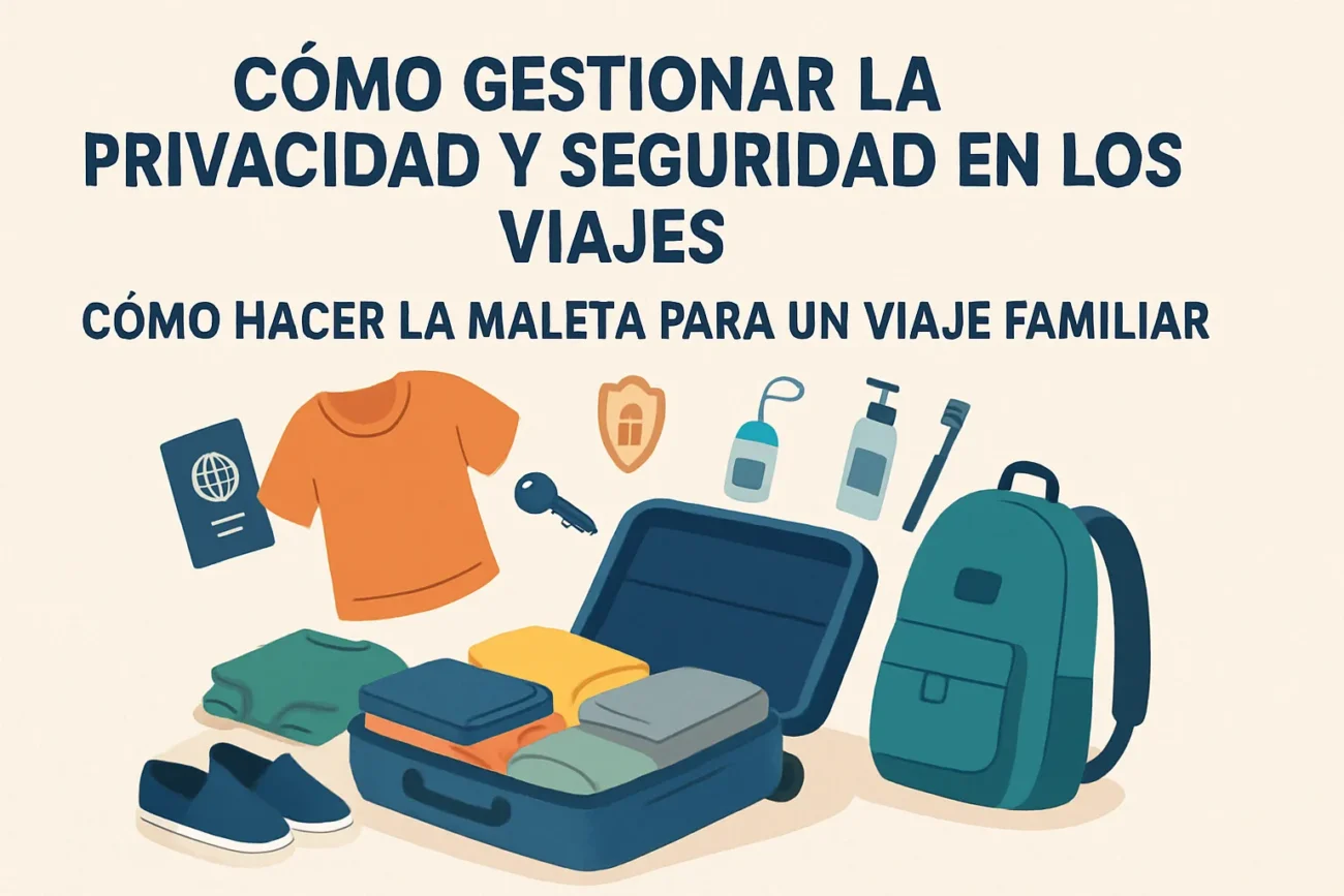 como-gestionar-la-privacidad-y-seguridad-en-los-viajes-Como-hacer-la-maleta-para-un-viaje-familiar - Pulso Turistico cómo gestionar la privacidad y seguridad en los viajes Cómo hacer la maleta para un viaje familiar