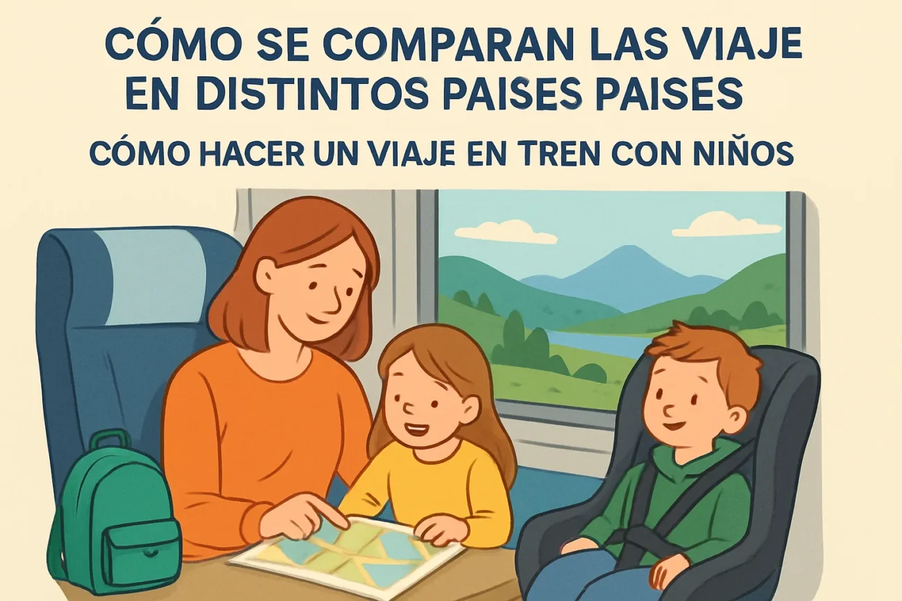 como-se-comparan-las-opciones-de-viaje-en-distintos-paises-Como-hacer-un-viaje-en-tren-con-ninos - Pulso Turistico cómo se comparan las opciones de viaje en distintos países Cómo hacer un viaje en tren con niños