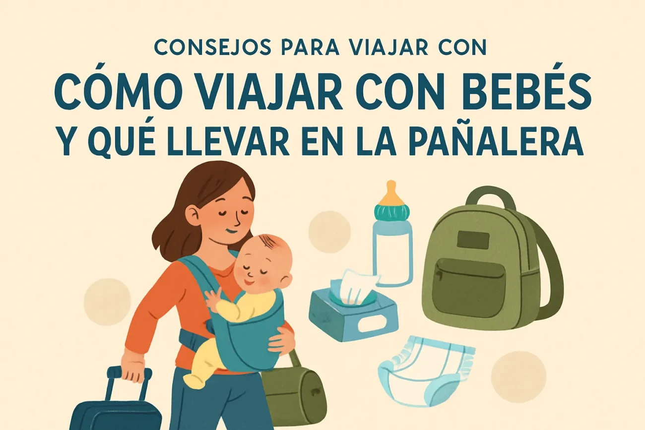 consejos-para-viajar-con-Como-viajar-con-bebes-y-que-llevar-en-la-panalera - Pulso Turistico consejos para viajar con Cómo viajar con bebés y qué llevar en la pañalera