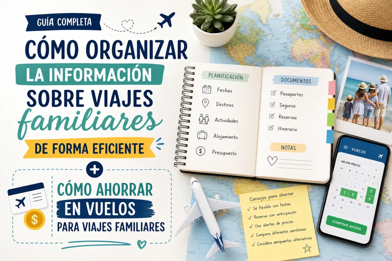 como-organizar-la-informacion-sobre-viajes-familiares-de-forma-eficiente-Como-ahorrar-en-vuelos-para-viajes-familiares - Pulso Turistico cómo organizar la información sobre viajes familiares de forma eficiente Cómo ahorrar en vuelos para viajes familiares