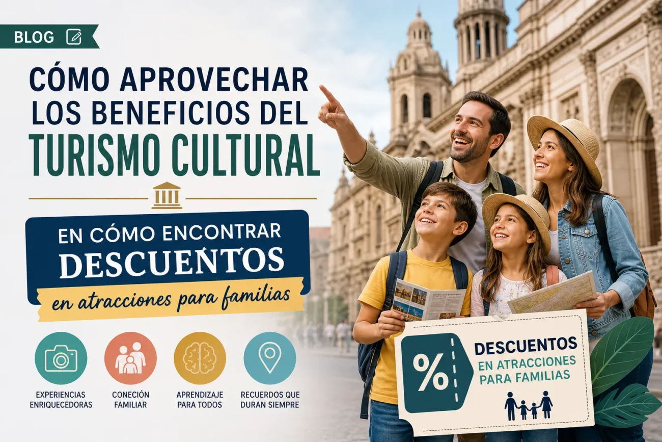 como-aprovechar-los-beneficios-del-turismo-cultural-en-Como-encontrar-descuentos-en-atracciones-para-familias - Pulso Turistico cómo aprovechar los beneficios del turismo cultural en Cómo encontrar descuentos en atracciones para familias