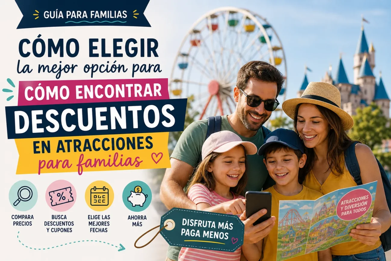 cómo elegir la mejor opción para Cómo encontrar descuentos en atracciones para familias