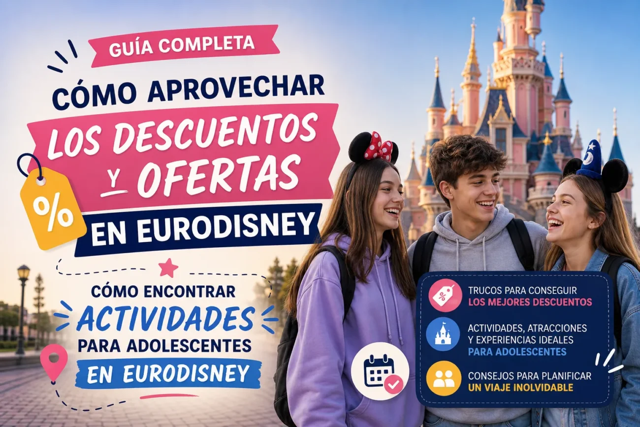 como-aprovechar-los-descuentos-y-ofertas-en-Eurodisney-Como-encontrar-actividades-para-adolescentes-en-Eurodisney - Pulso Turistico cómo aprovechar los descuentos y ofertas en Eurodisney Cómo encontrar actividades para adolescentes en Eurodisney