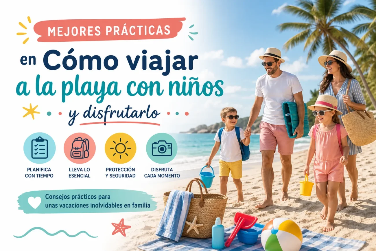 mejores prácticas en Cómo viajar a la playa con niños y disfrutarlo
