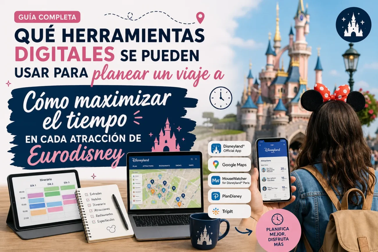 que-herramientas-digitales-se-pueden-usar-para-planear-un-viaje-a-Como-maximizar-el-tiempo-en-cada-atraccion-de-Eurodisney - Pulso Turistico qué herramientas digitales se pueden usar para planear un viaje a Cómo maximizar el tiempo en cada atracción de Eurodisney
