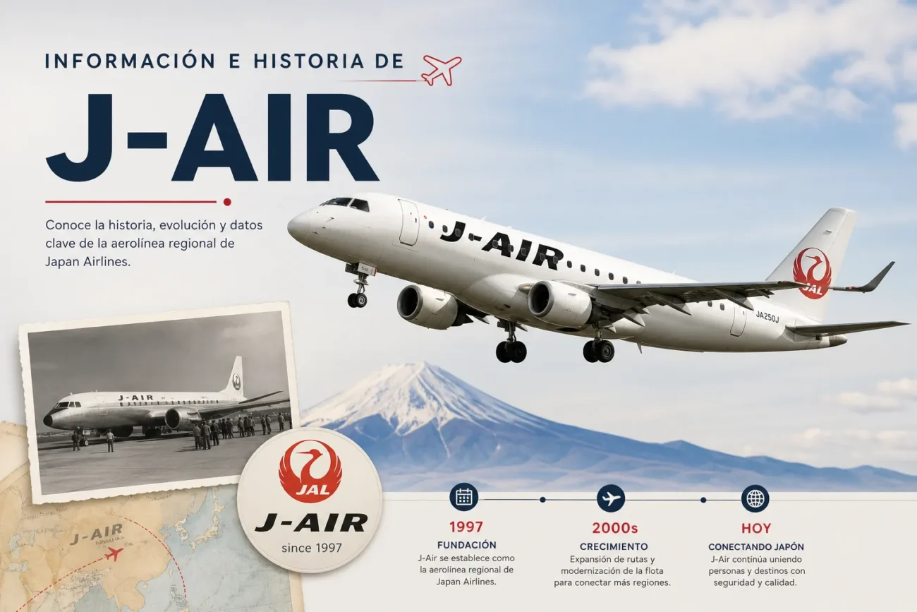 Información e historia de J-Air