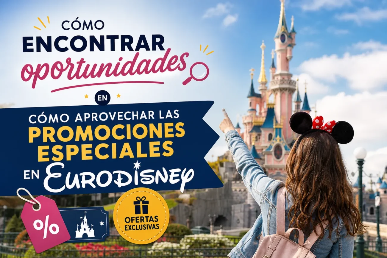 cómo encontrar oportunidades en Cómo aprovechar las promociones especiales en Eurodisney