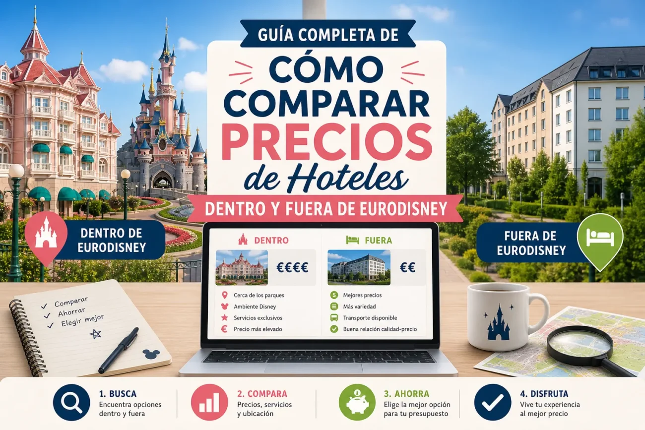 guia-completa-de-Como-comparar-precios-de-hoteles-dentro-y-fuera-de-Eurodisney - Pulso Turistico guía completa de Cómo comparar precios de hoteles dentro y fuera de Eurodisney