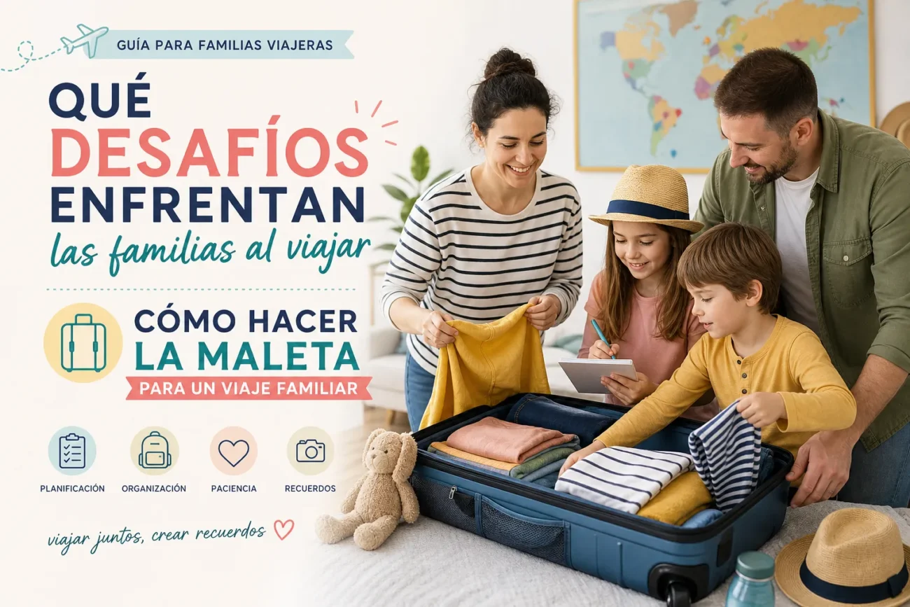 que-desafios-enfrentan-las-familias-al-viajar-Como-hacer-la-maleta-para-un-viaje-familiar - Pulso Turistico qué desafíos enfrentan las familias al viajar Cómo hacer la maleta para un viaje familiar